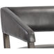 Carlyle Brentwood Charcoal Leather Lounge Chair